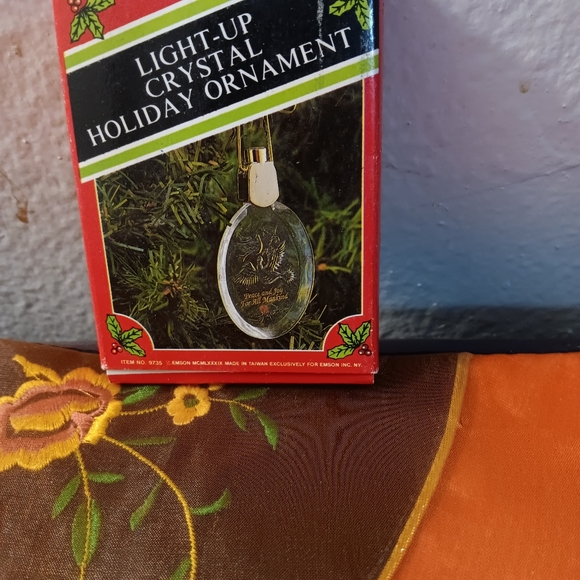 Vintage Emson Lighted Crystal Tree Decorations - Picture 4 of 7